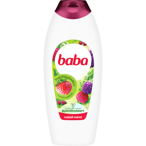Baba tusfürdő 750ml Bogyósgyümölcs