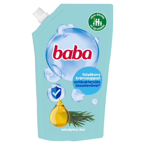 Baba foly.szappan utt. 500ml Antibak.euc