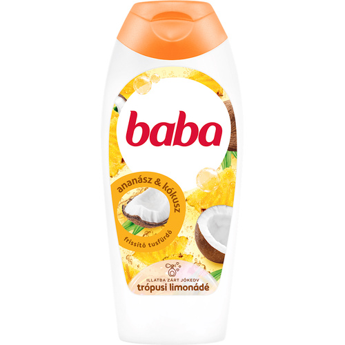 Baba tusfürdő 400ml Kókusz&Ananász