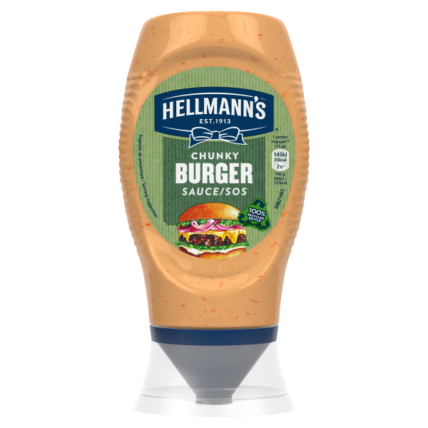 Hellmann's szósz 258g Chunky Burger