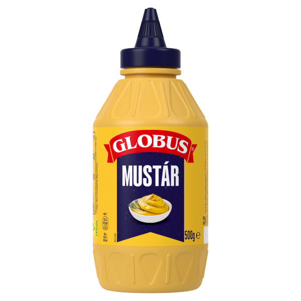 Globus Mustár Flakonos 500 g