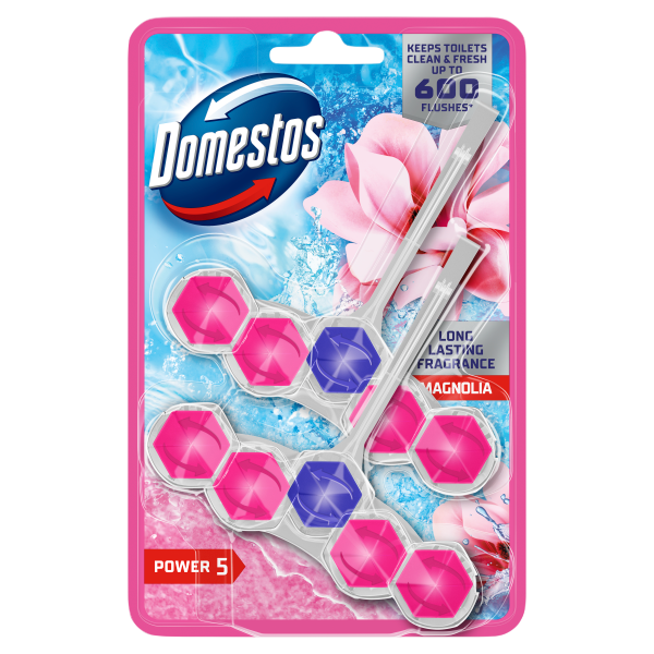Domestos Power5 WC-rúd 2x50g Magnolia