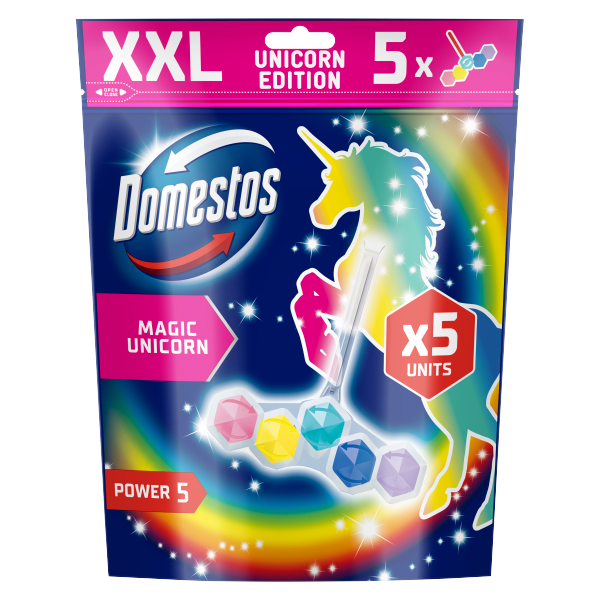 Domestos Power5 WC-rúd 5x50g M. Uni.