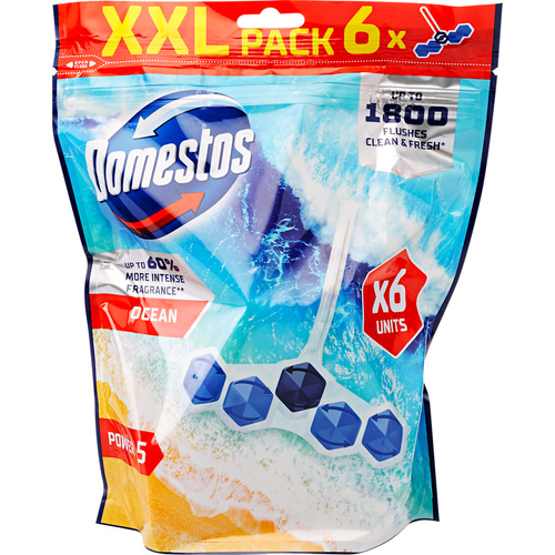 Domestos Power5 WC-rúd 6x50g Ocean