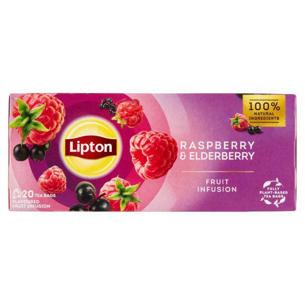 Lipton tea Málna-Bodza 32g