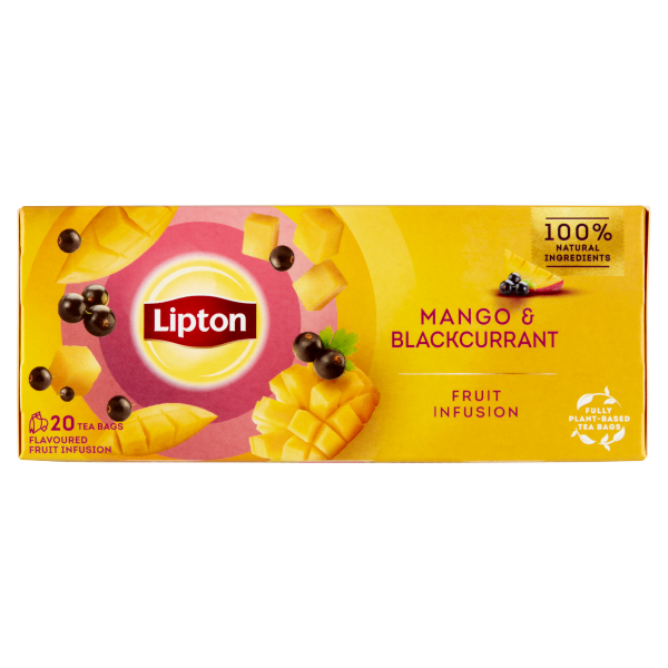 Lipton tea Mangó-Feketeribizli 34g
