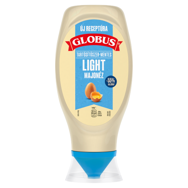 Globus majonéz 441g Light flakonos