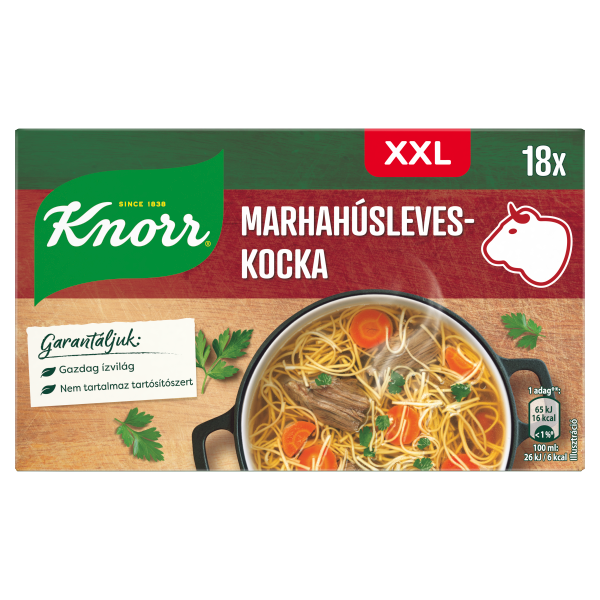 Knorr 180g Marhahúsleves-kocka