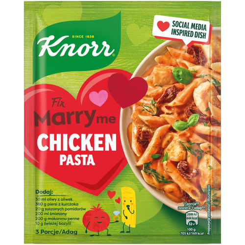 Knorr 48g Merry me Csirkés tészta