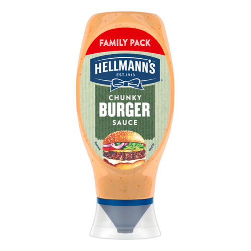 Hellmann's szósz 434g Chunky Burger XL