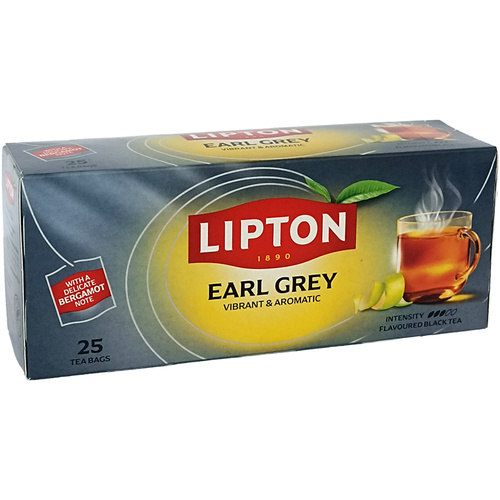 Lipton Earl Grey Tea 25x1.5 g K/32 VK