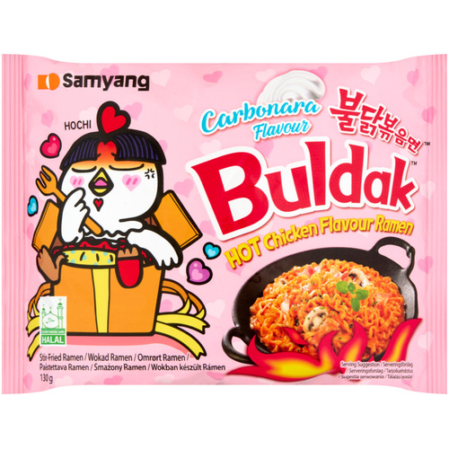 Buldak Instant tészta Carbonara 130g