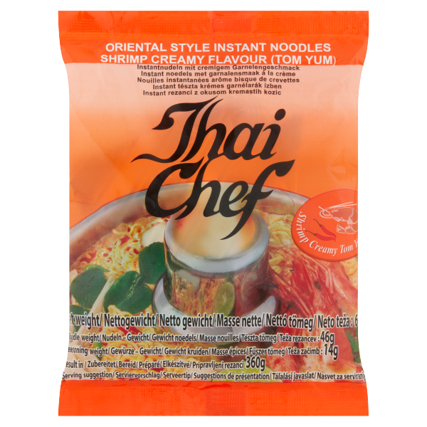 Thai Chef instant leves tésta rák ízű 60g