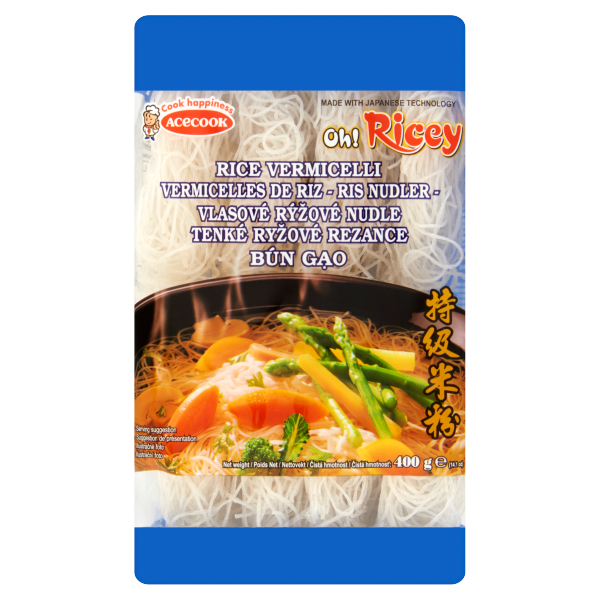 Acecook OH!Ricey Rizstészta 400g Cern.