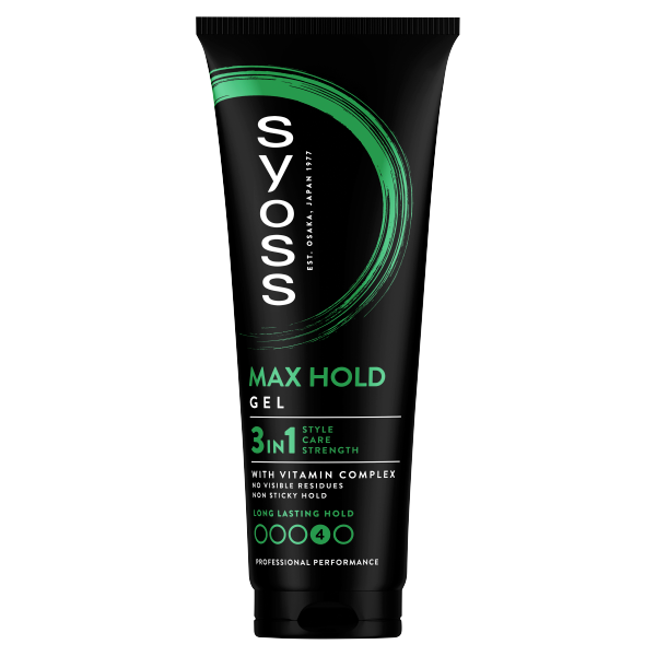 Syoss zselé 250ml Max hold - Max. tartás