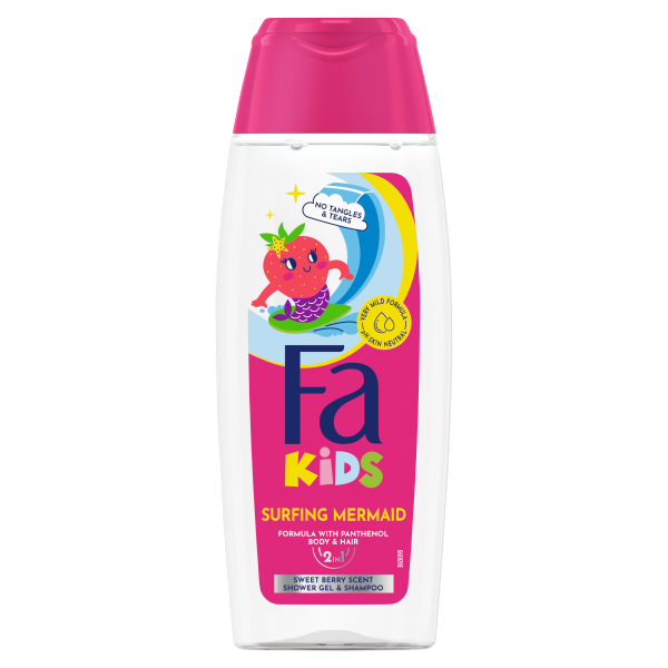 Fa tusfürdő 250 ml Kids Sellőknek (lány)