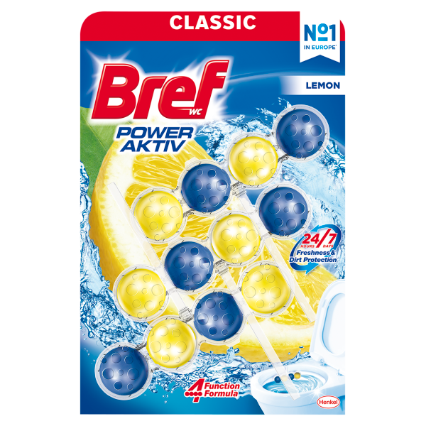 Bref Power Aktiv 3x50g Lemon