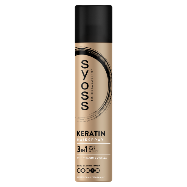 Syoss hajlakk 300ml Keratin Style Perfect.