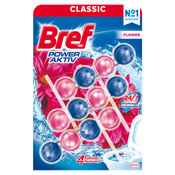 Bref Power Aktiv 3x50g Flower