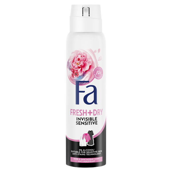 Fa deo 150ml Invisible Sensitive