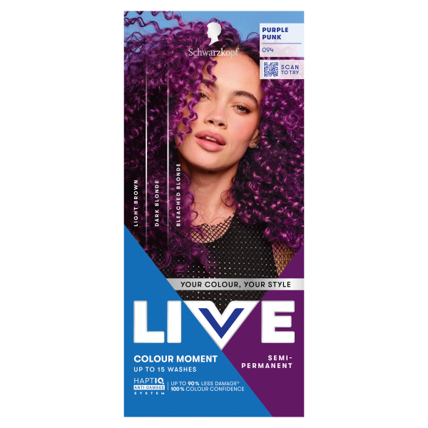 Schwarzkopf Live Color hajszínező 94 Lila