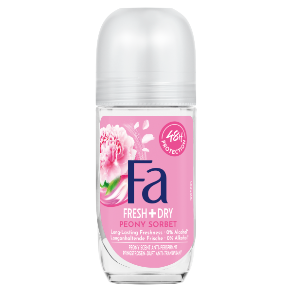 Fa roll-on 50ml Fresh&Dry Peony Sorbet