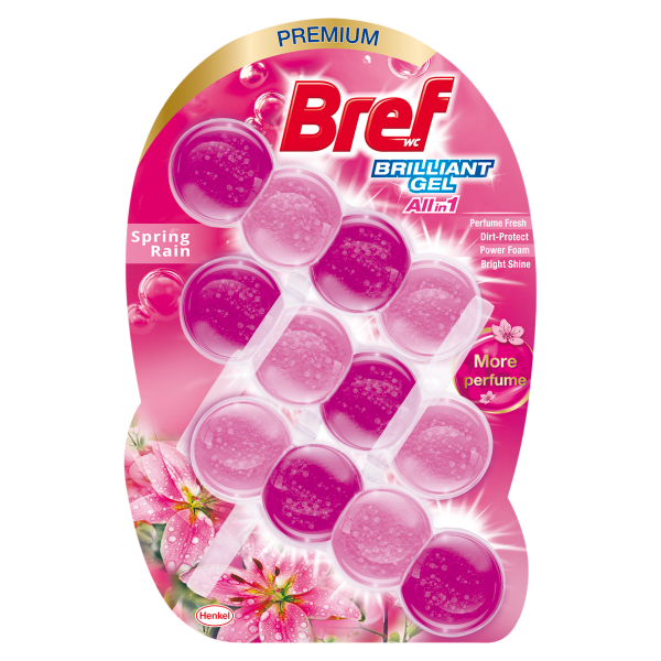 Bref Brill.gél 3x42g  Spring Rain
