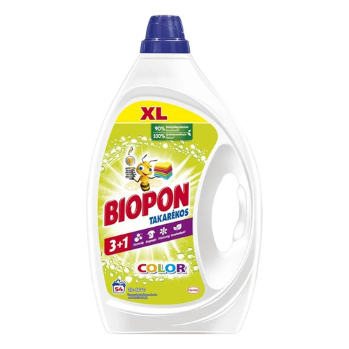 Biopon Color mosógél 54  mosás 2,43L XL