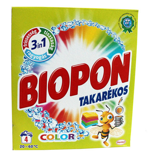 Biopon mosópor 240g Color 4mosás