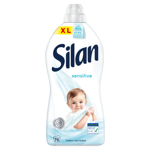Silan öblítő 1672ml Sensitive 76m