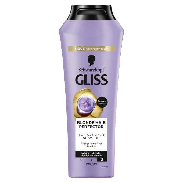 Gliss sampon 250ml Blonde Perfector