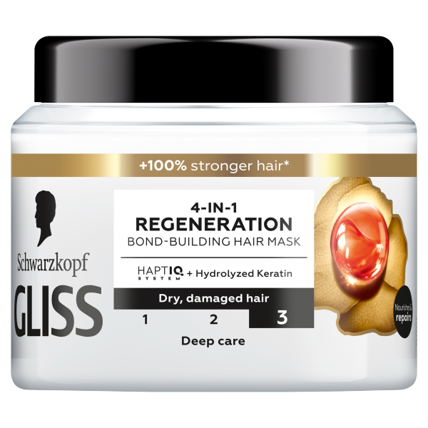 Gliss hajmaszk 400ml 4in1 Regeneráló