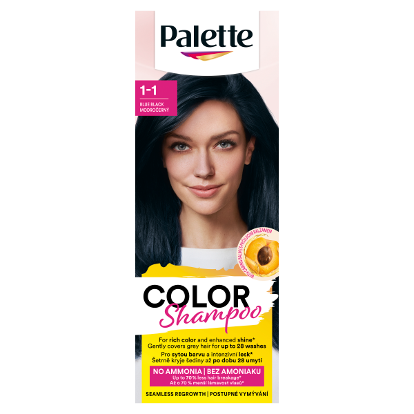 Palette C. Shampoo 1-1 (339) kékesfekete