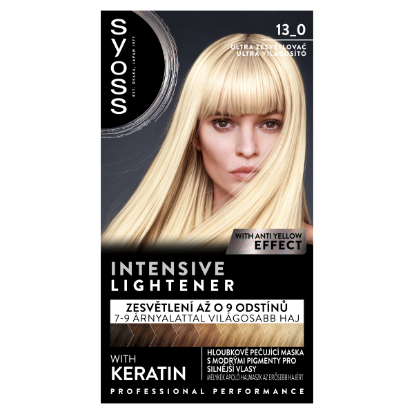 Syoss Color hajfesték 13-0 Ultra Platinum