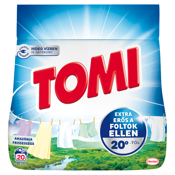 Tomi mosópor 1kg Amazónia 20 mosás