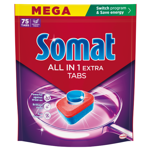 Somat m.gép tabletta 75db All'in'1 Reg.
