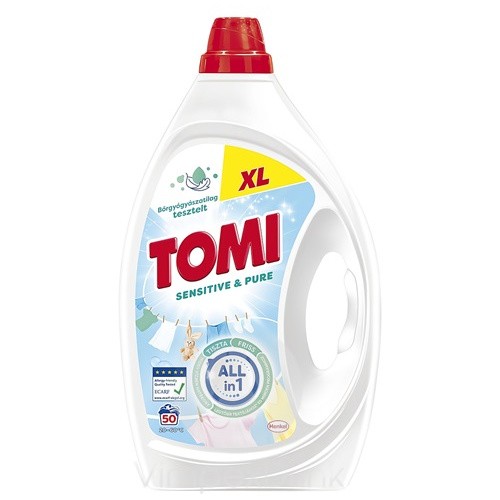 Tomi mosógél 2,25l Sensitive 50 mosás