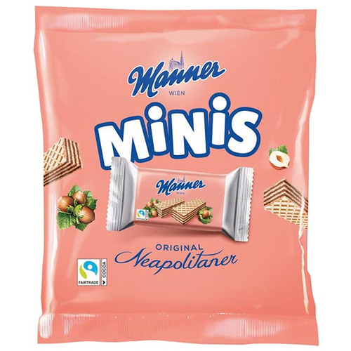 Manner Minis mogyorós ostya 150g