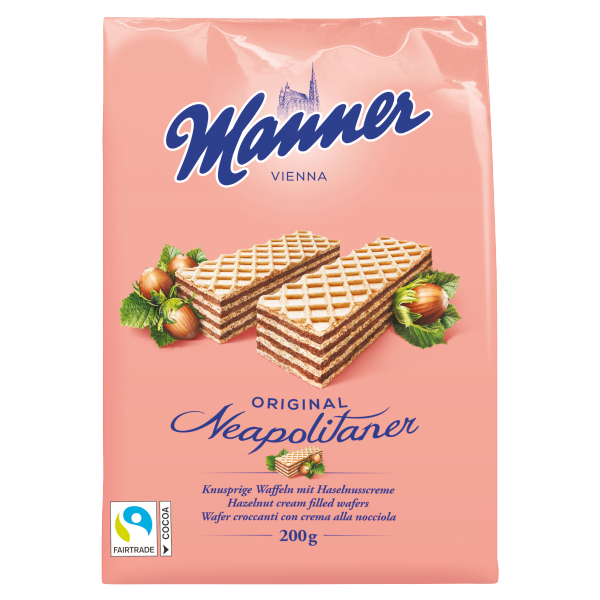 Manner ötrétegű ostya mogyorós 200g
