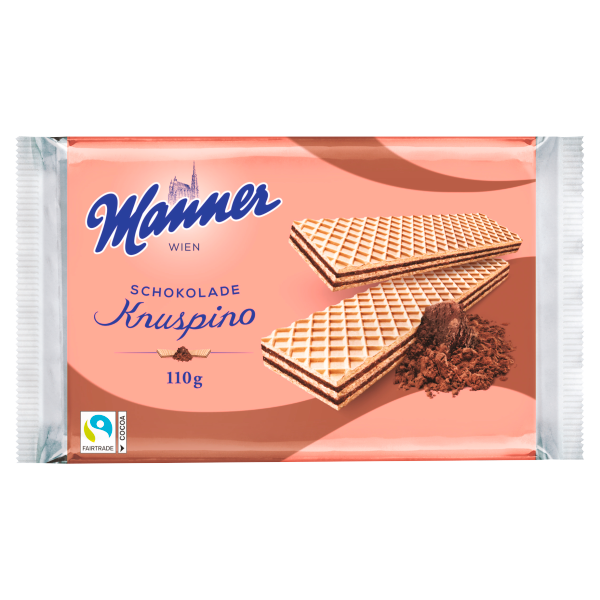 Manner Knuspino Csokoládés ostya 110g /18/