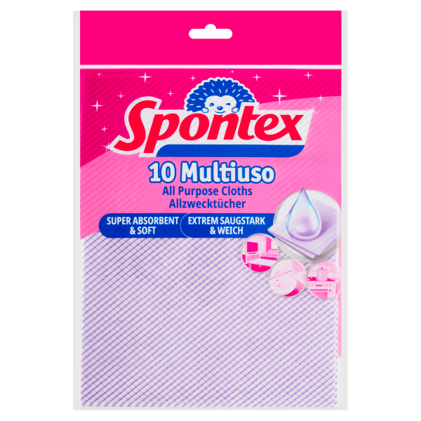 Spontex Multiuso mosogatókendő 7+3db