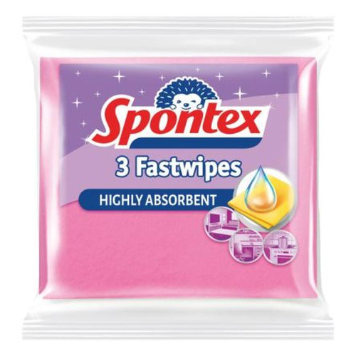 Spontex Fastwipes törlőkendő 3db