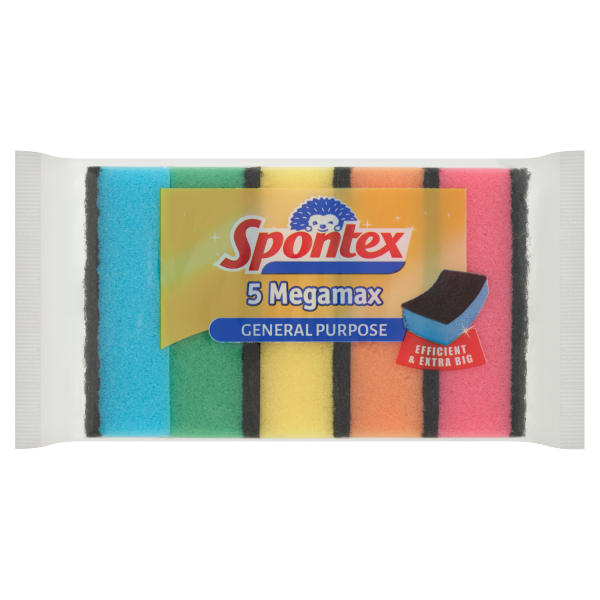 Spontex Megamax mosogatószivacs 5db