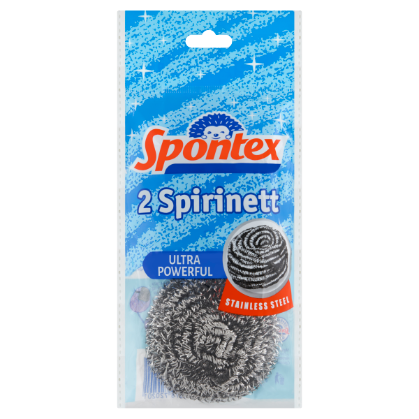 Spontex Spirinett fém dörzsi 2db
