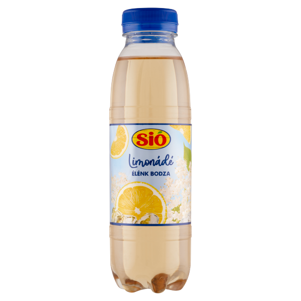 Sió Limonádé Élénk Bodza 3 % 0.4 L DRS
