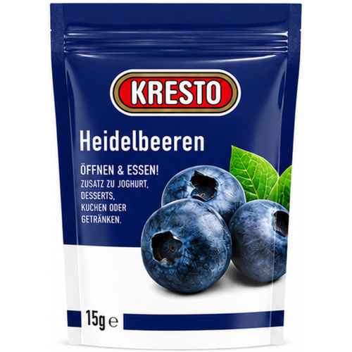 KRESTO Liofilizált Áfonya 15g /12/