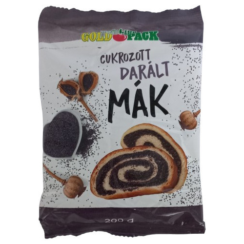 GOLDPACK cukrozott darált mák 200g
