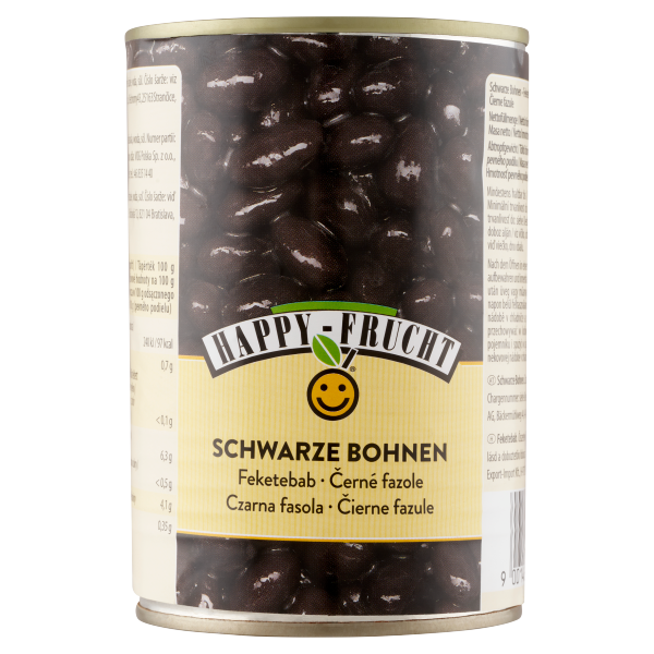 Happy Frucht fekete bab 400g