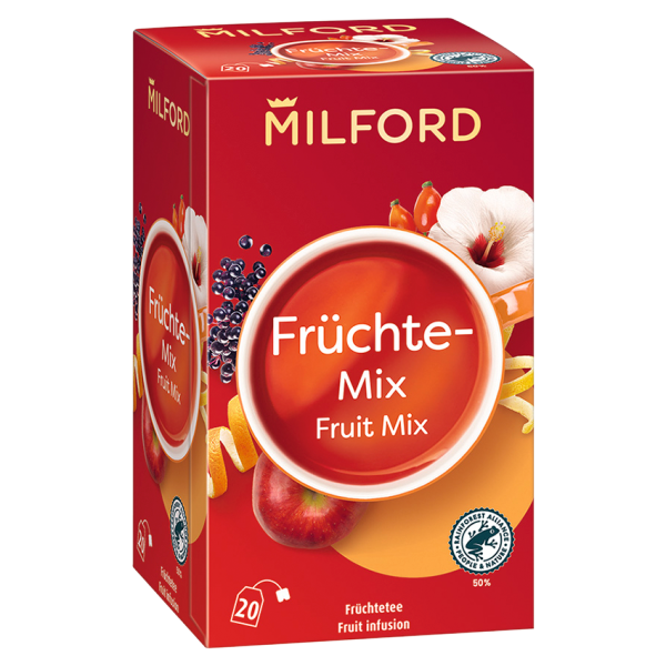 Milford Vegyes gyümölcs ízű gyümölcstea-keverék 20x2,25g /5/