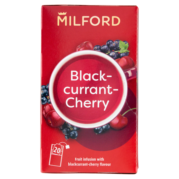 Milford Feketerib-cseresznye tea 20x2,5g